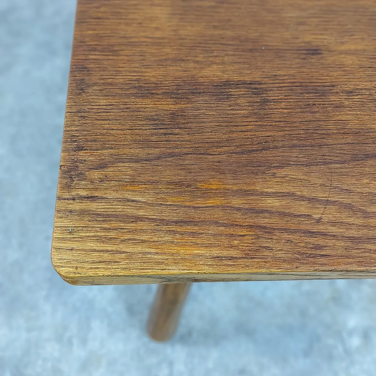 Oak side table by Jan Vaněk for Jizba, 1940s 5