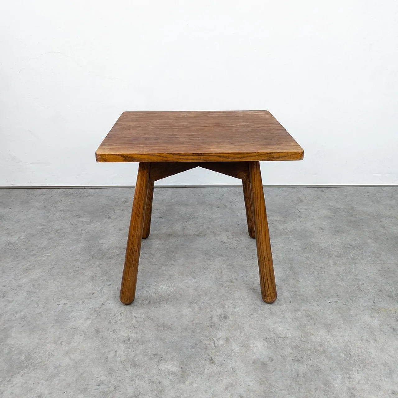 Oak side table by Jan Vaněk for Jizba, 1940s 11