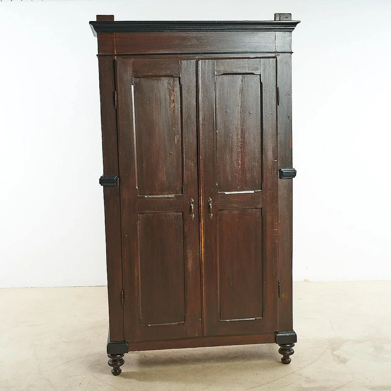 Wardrobe in wood, 20th century 1