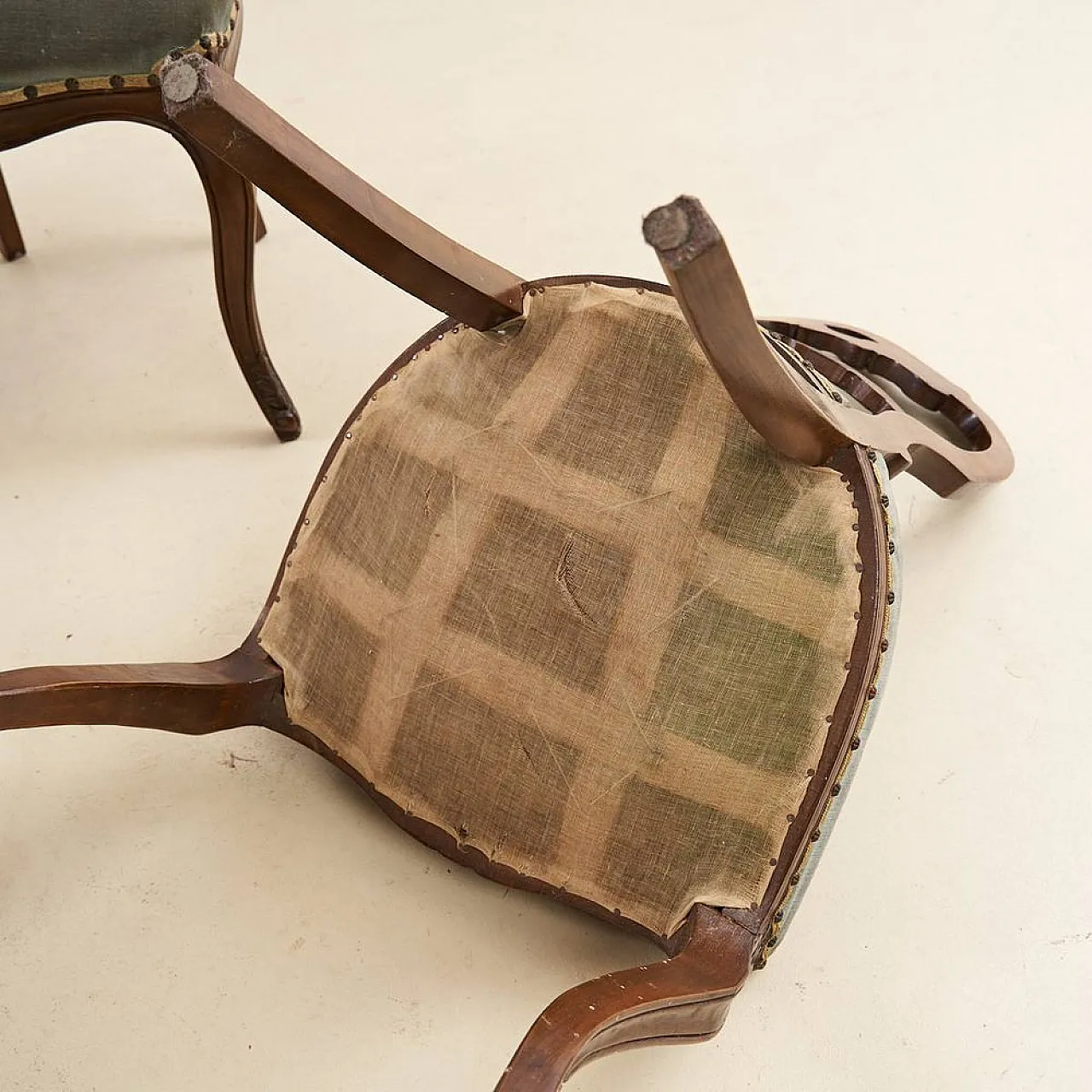4 Chairs by Luigi Filippo, 19th century 6