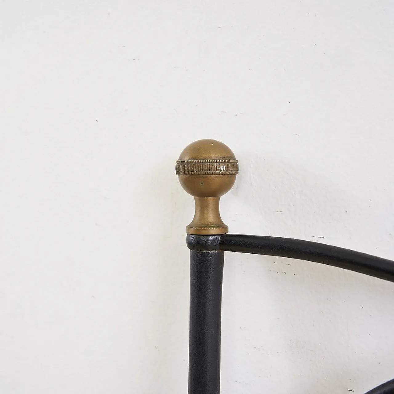 Wrought iron bed, early 20th century 5
