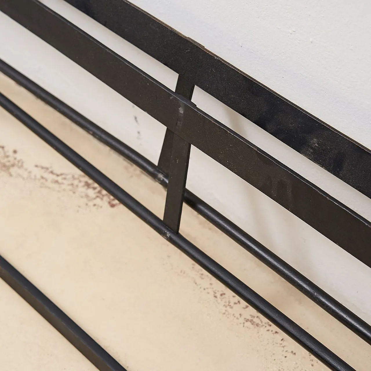 Wrought iron bed, early 20th century 14