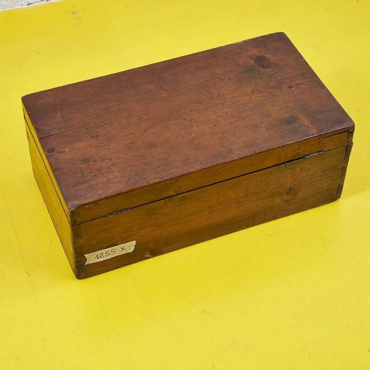 Wooden box with dividers, 20th century 8