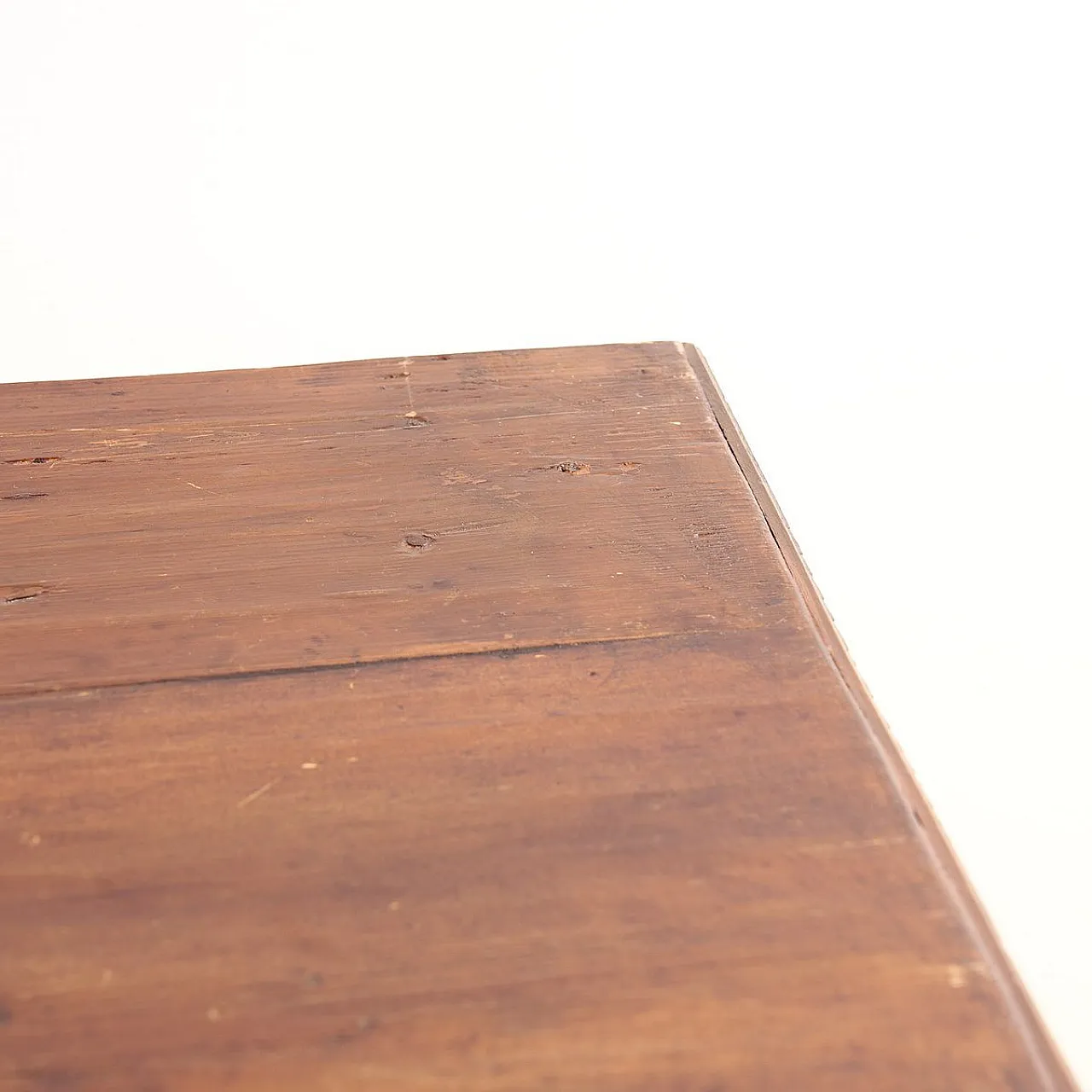 Rustic wooden kitchen table in original patina, late 19th century 7