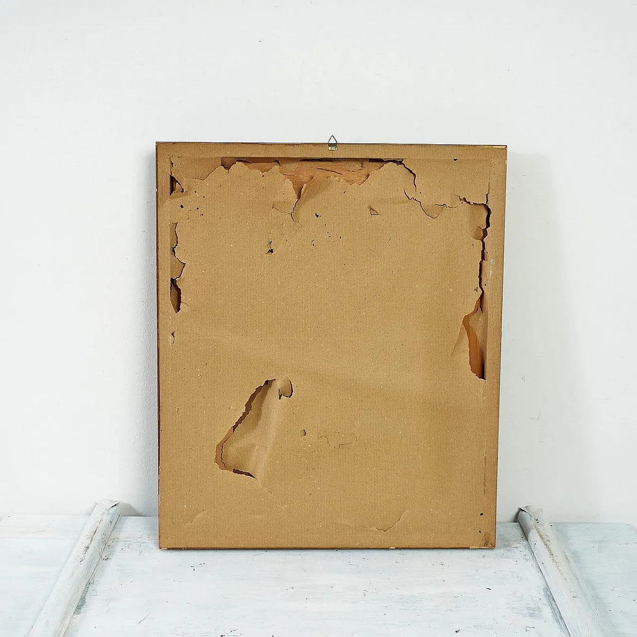 Aldo Pironti, Casa di campagna, dipinto ad olio, '900 2