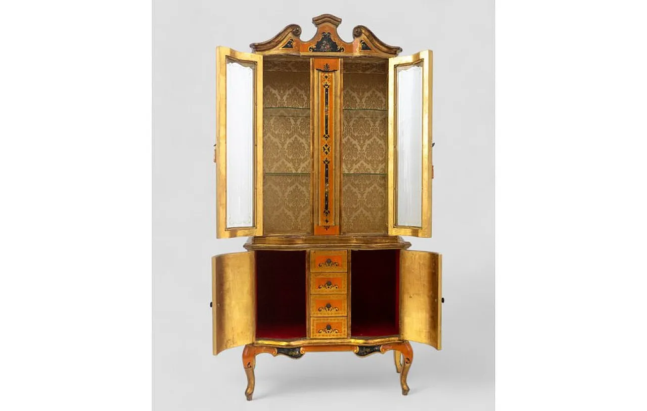 Florentine golden showcase, 1960s 5