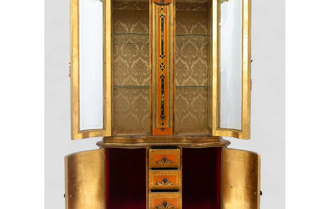 Florentine golden showcase, 1960s 7
