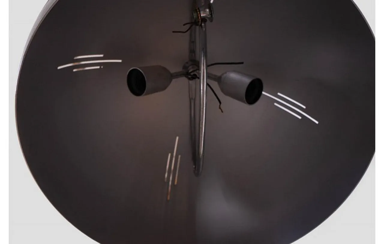 Modern chrome pendant lamp, 2000s 6