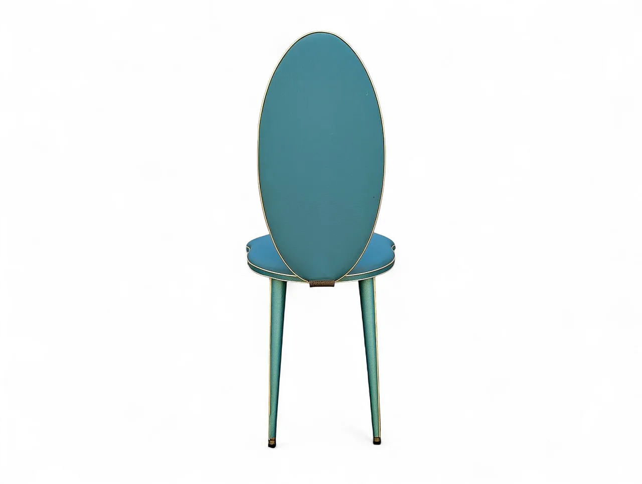 6 Sedie in stile Umberto Mascagni, anni '50 10