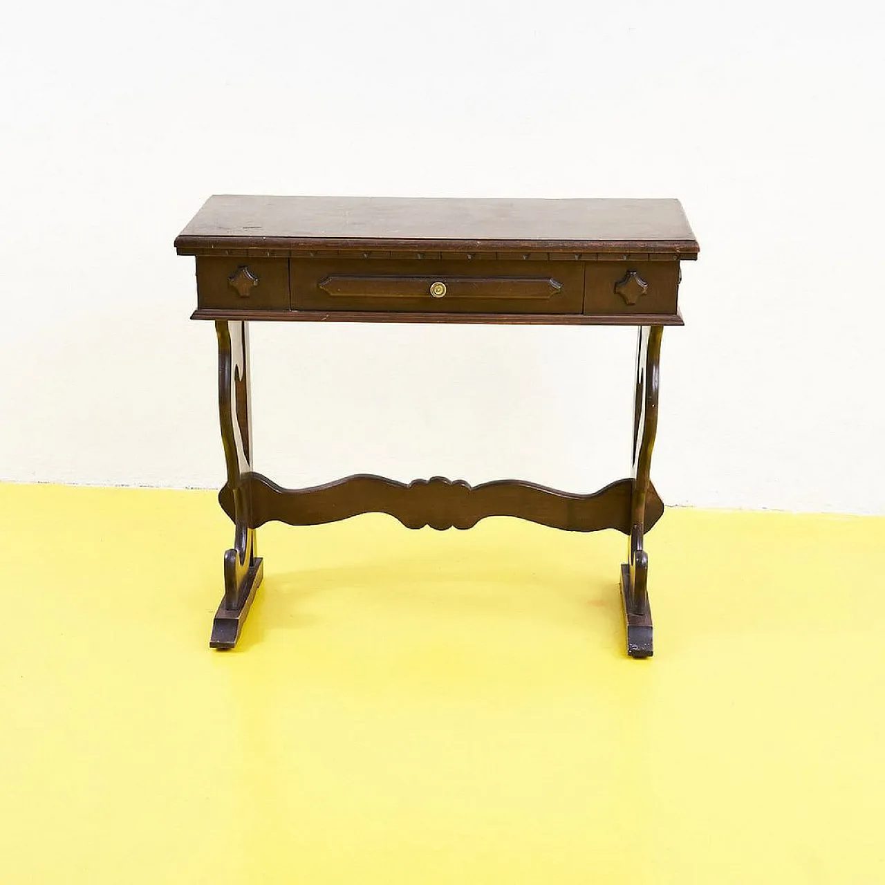 Consolle in legno, anni '70 1