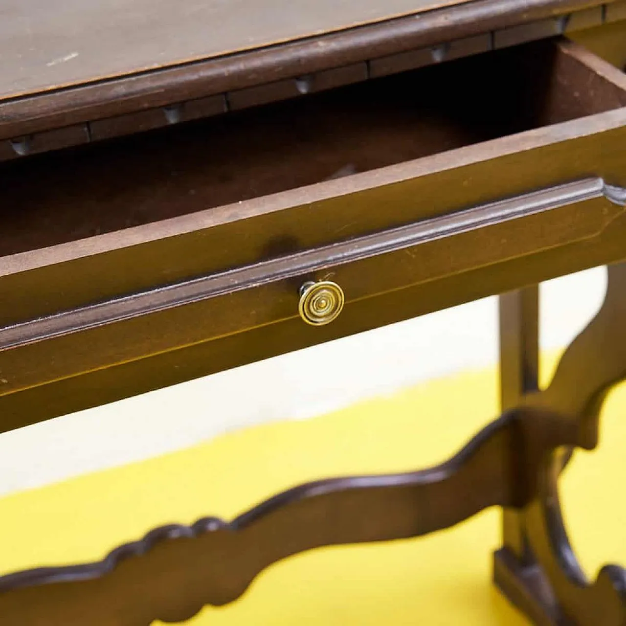 Consolle in legno, anni '70 2