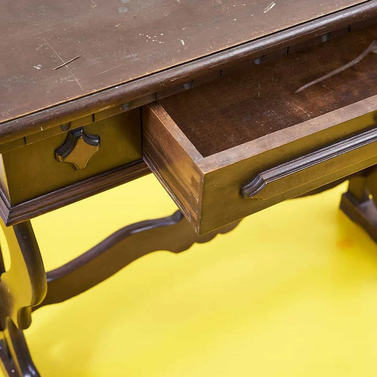 Consolle in legno, anni '70 3
