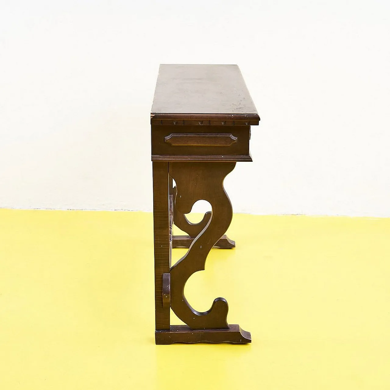 Consolle in legno, anni '70 7