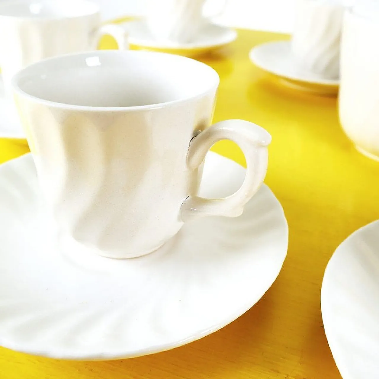 Servizio da caffè da 17 in ceramica di Fontebasso Treviso, '900 3