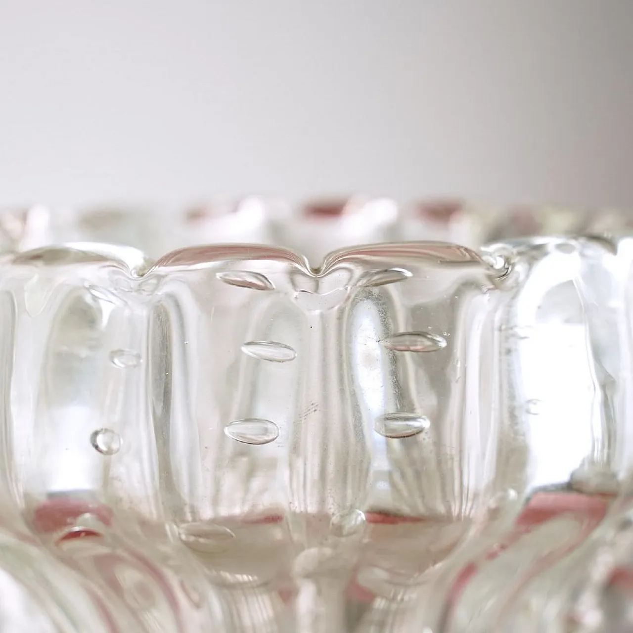 Murano Glass Vase attributed to Seguso, 20th century 2