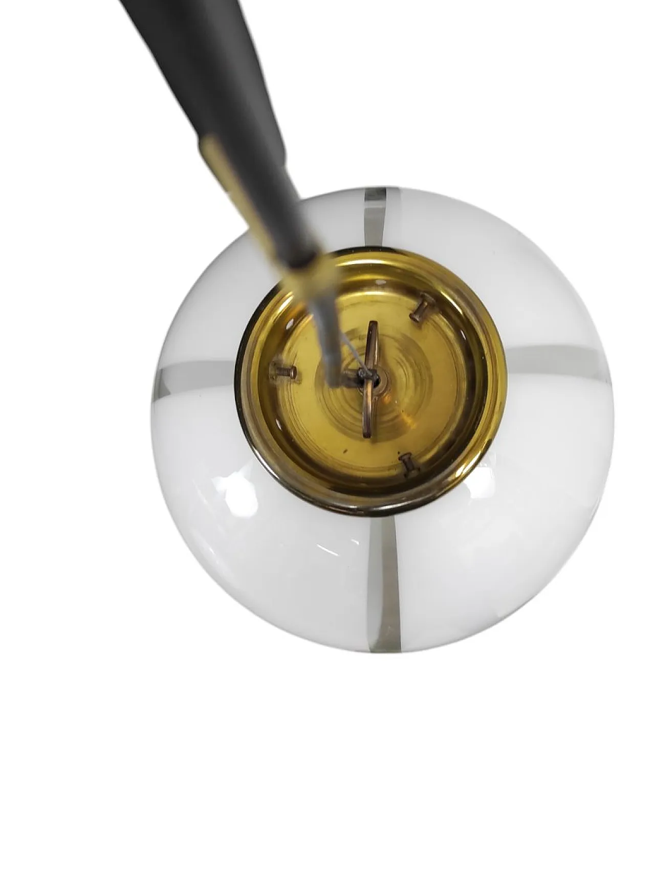 Sphere pendant lamp in Murano glass, 1960s 4