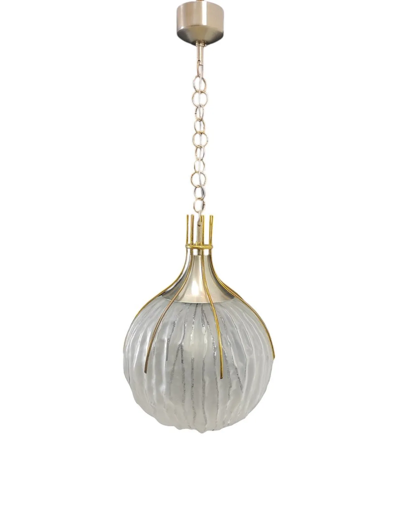 Esperia glass lamp attributed to Angelo Brotto, 1950s 1