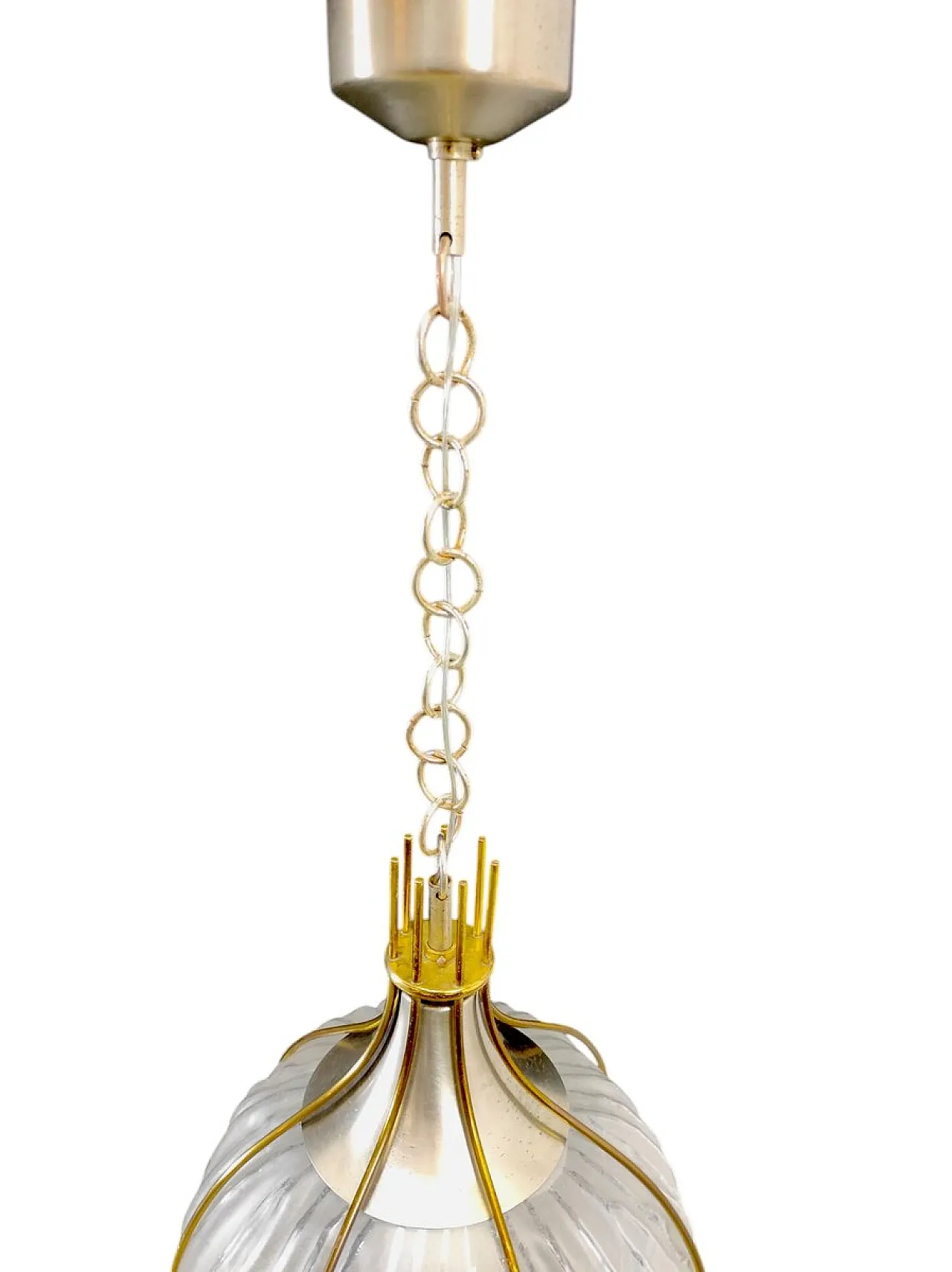 Esperia glass lamp attributed to Angelo Brotto, 1950s 6