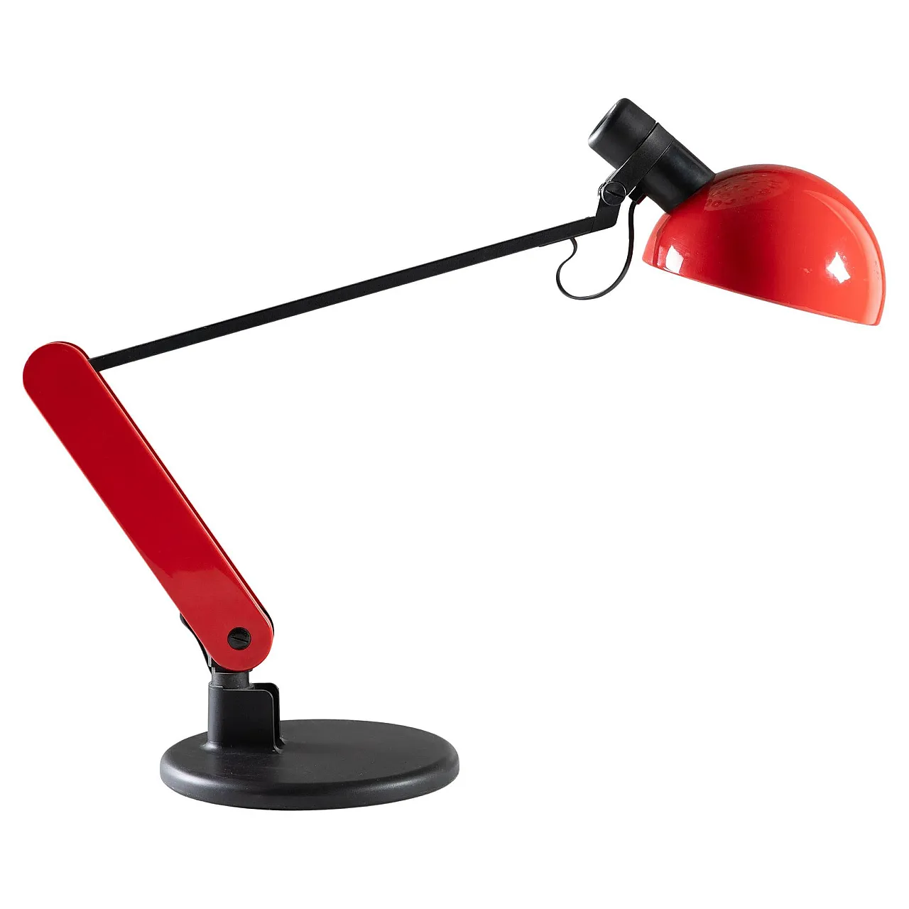 Large Praxi adjustable desk lamp for iGuzzini, 1980s 1