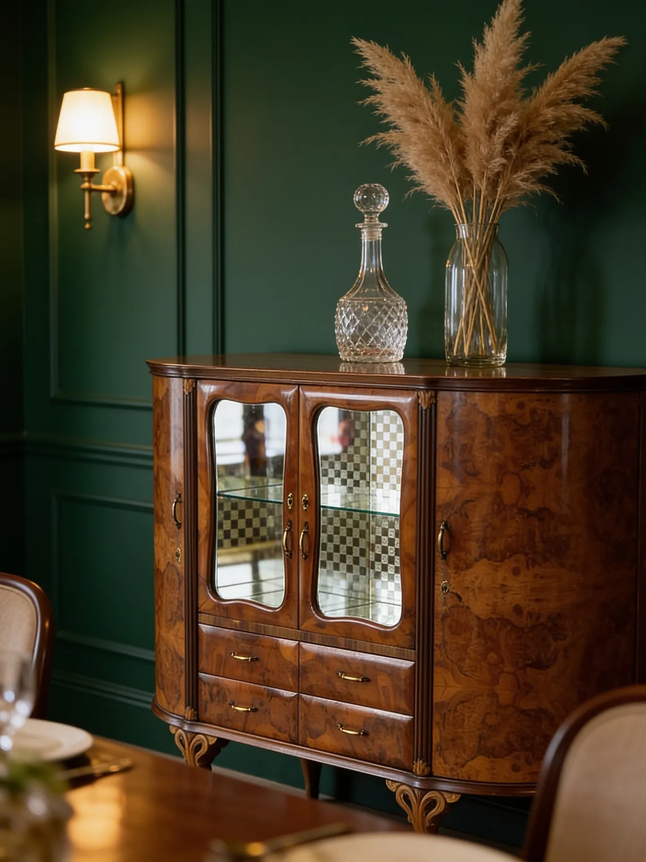 Italian sideboard, high level of craftsmanship of the period 1950s 4