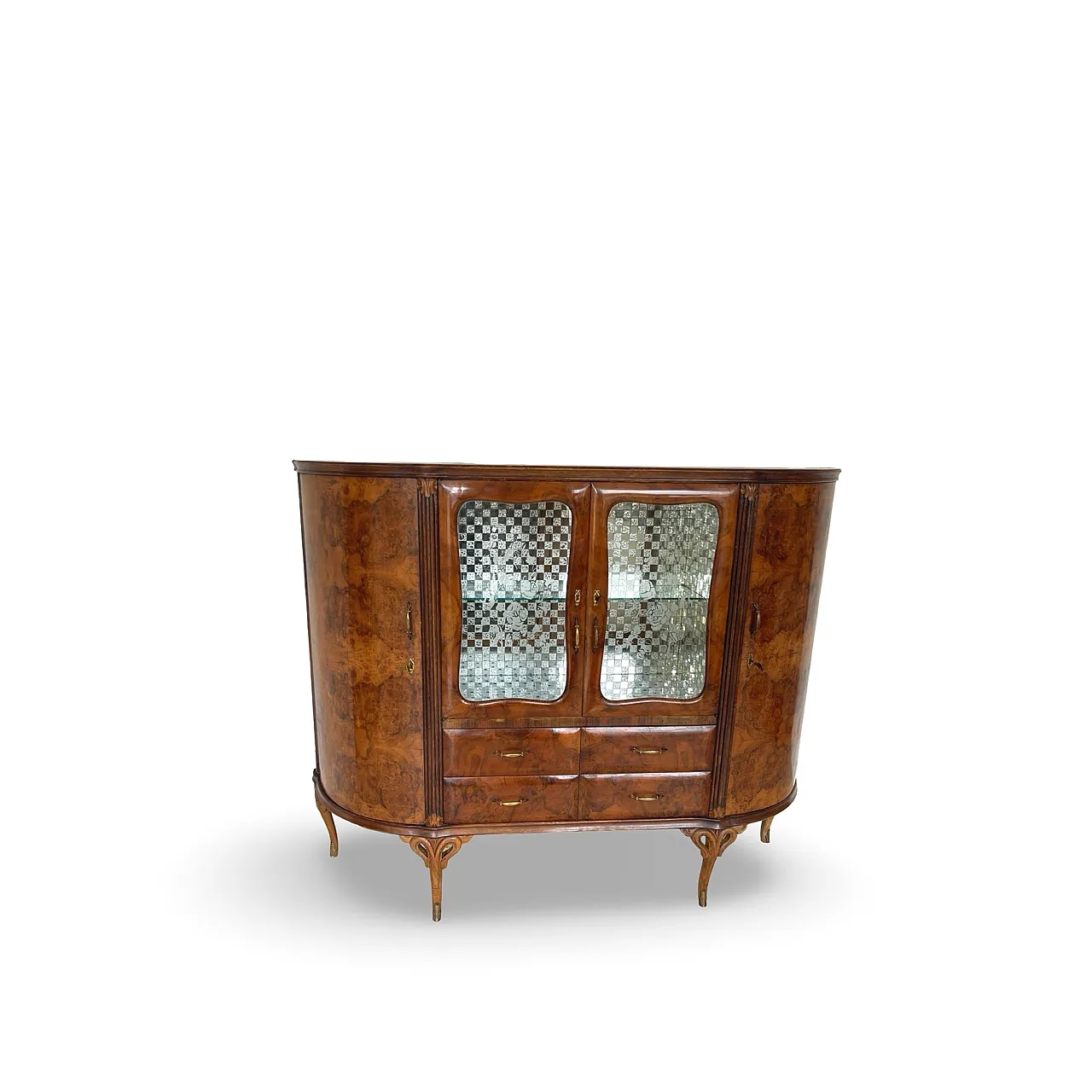Italian sideboard, high level of craftsmanship of the period 1950s 8