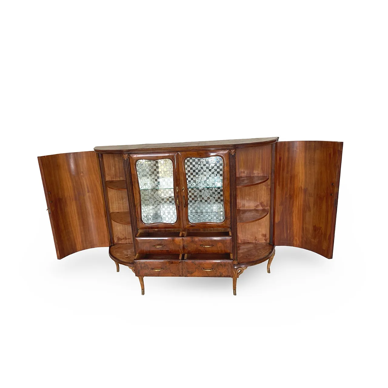 Italian sideboard, high level of craftsmanship of the period 1950s 20