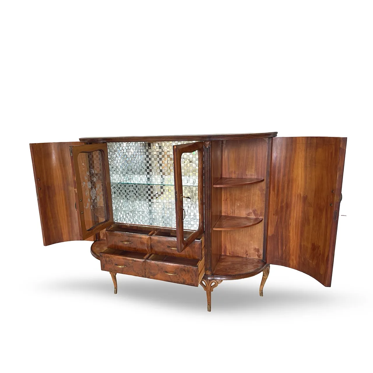 Italian sideboard, high level of craftsmanship of the period 1950s 23