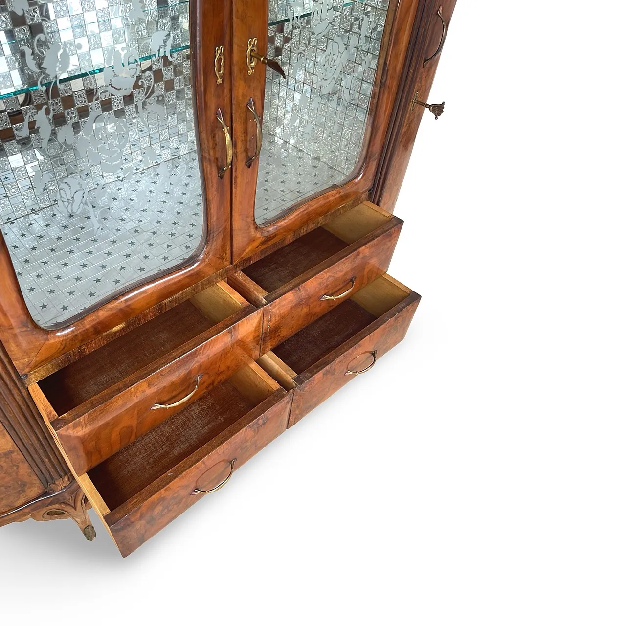 Italian sideboard, high level of craftsmanship of the period 1950s 25