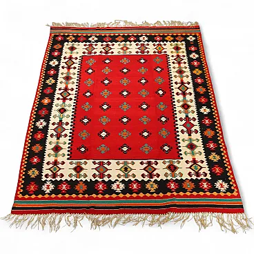 Kilim rug in wool, 20th century