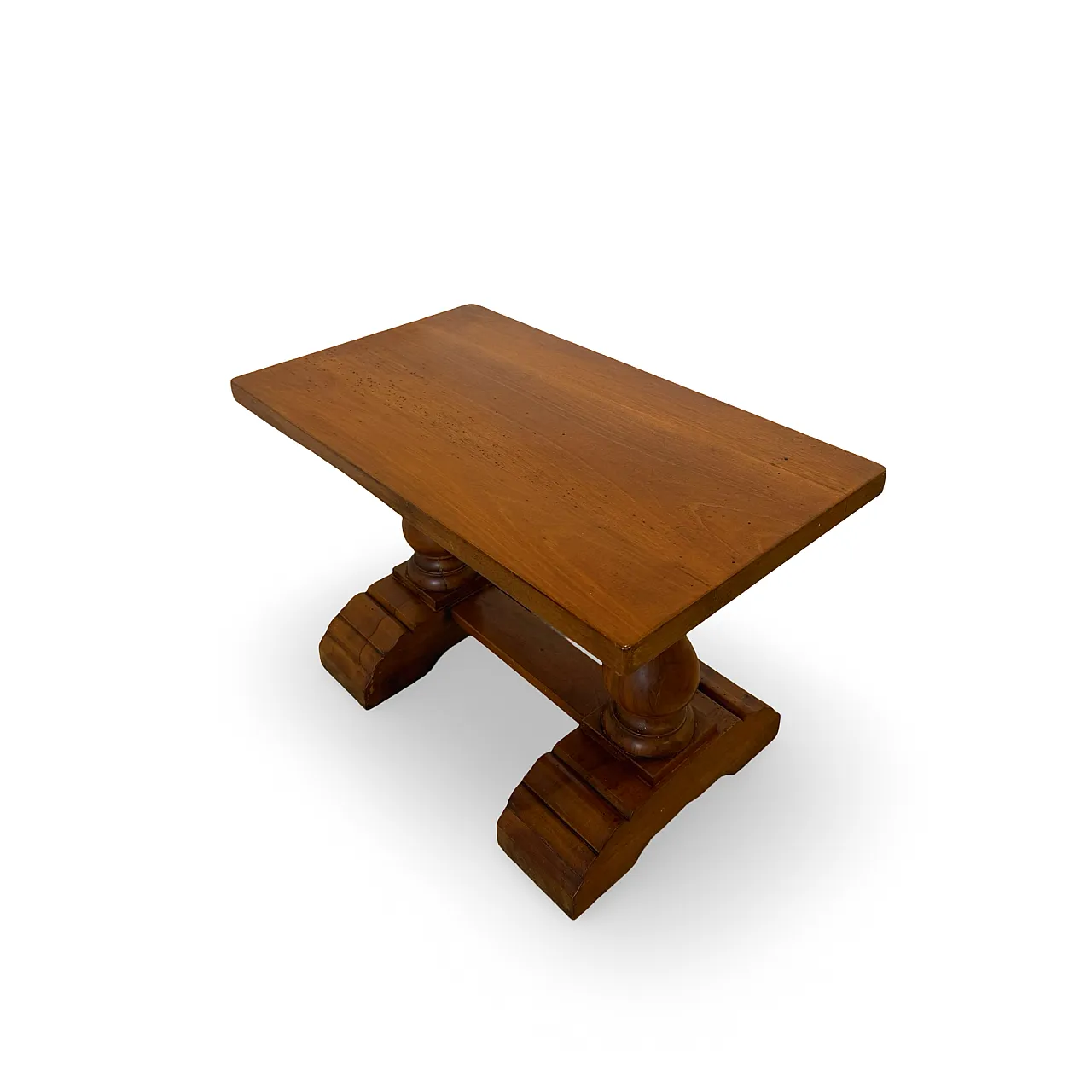 Rustic walnut wooden table, 1900s 23