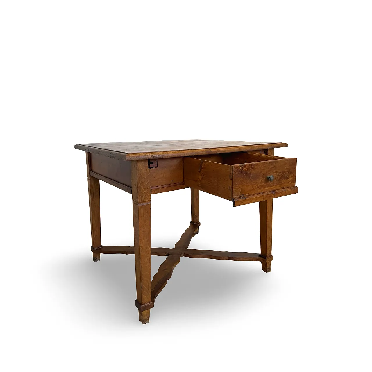 An Italian antique walnut table, 1900s 18