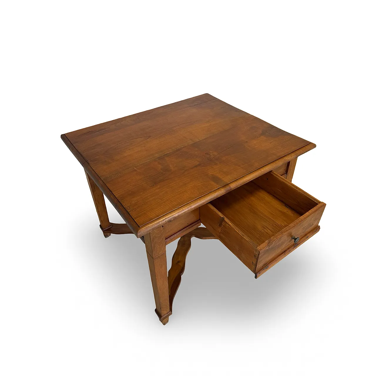 An Italian antique walnut table, 1900s 19