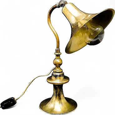 Lampada da tavolo industriale Art Déco, Germania, anni '30