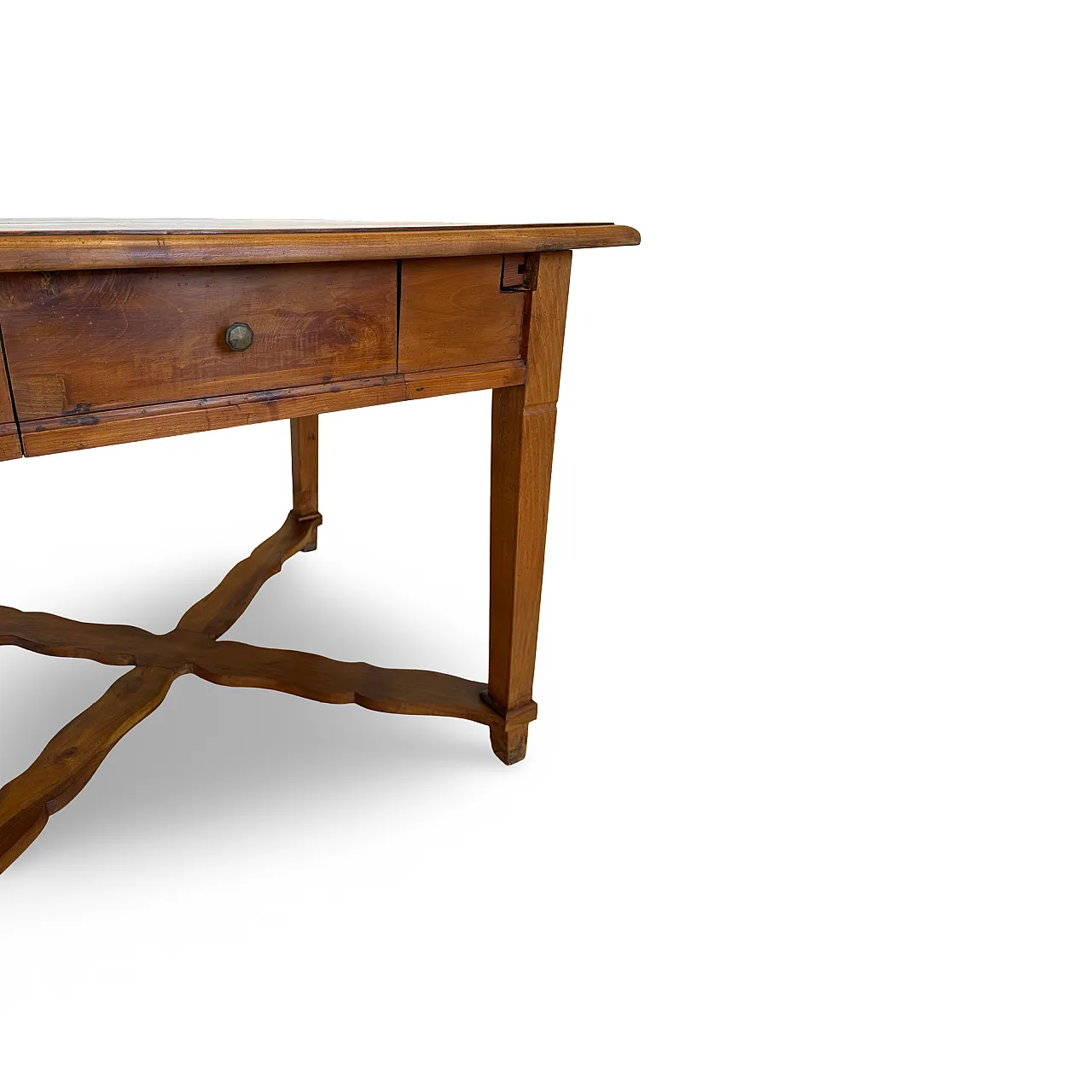 An Italian antique walnut table, 1900s 22