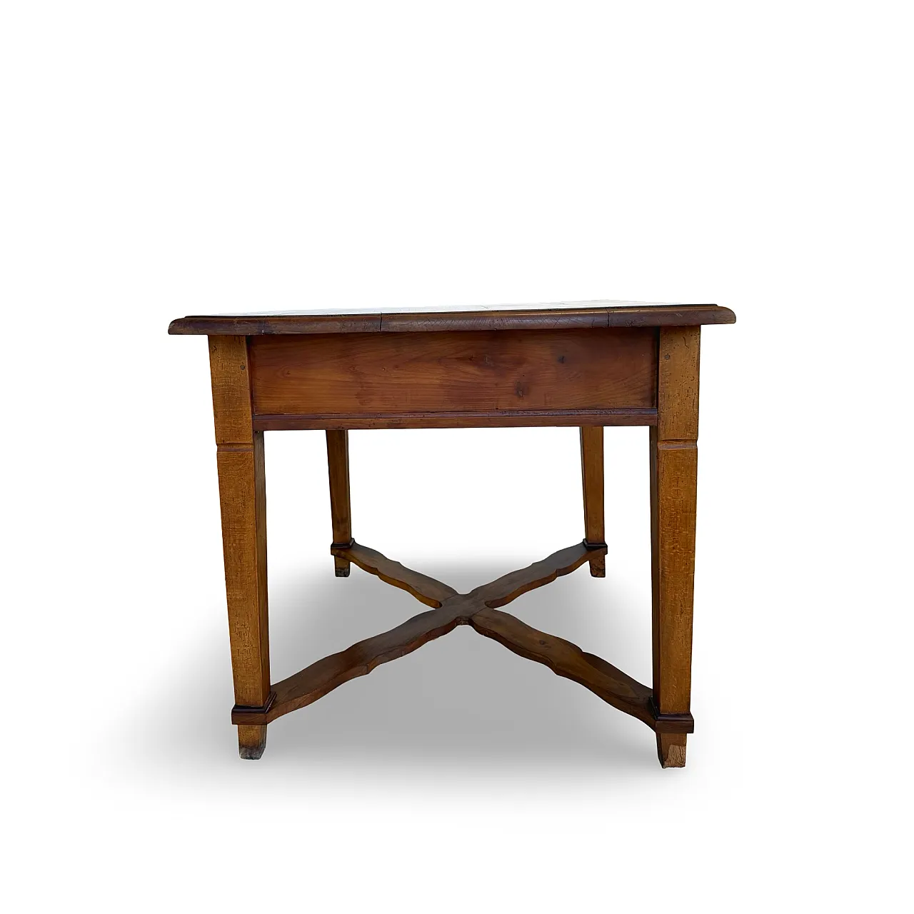 An Italian antique walnut table, 1900s 24