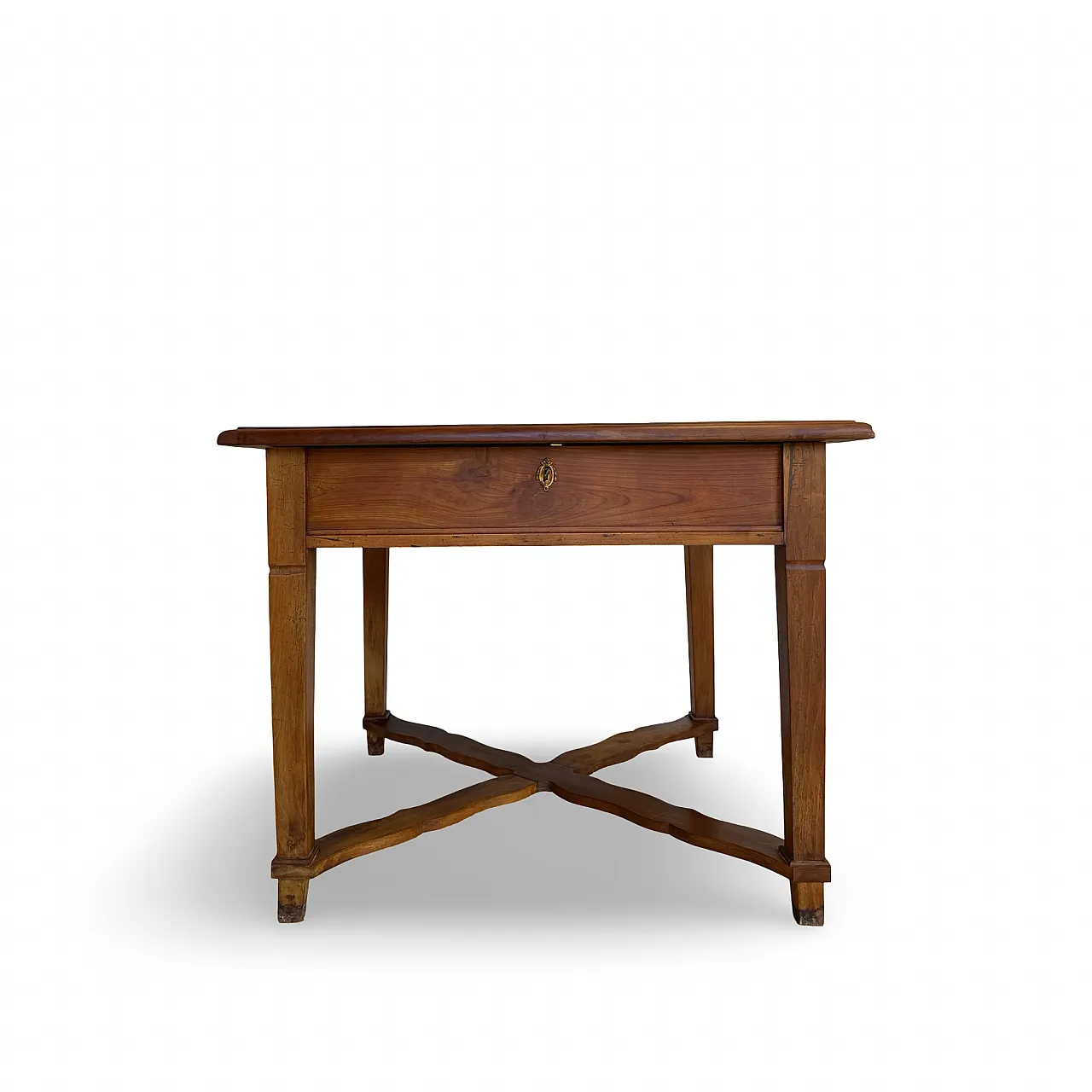 An Italian antique walnut table, 1900s 26