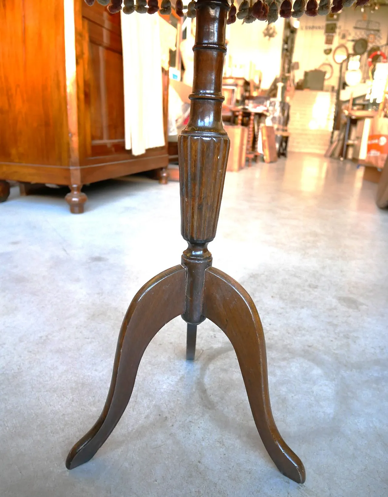 Tavolino tondo da appoggio Gypsy table inglese 8