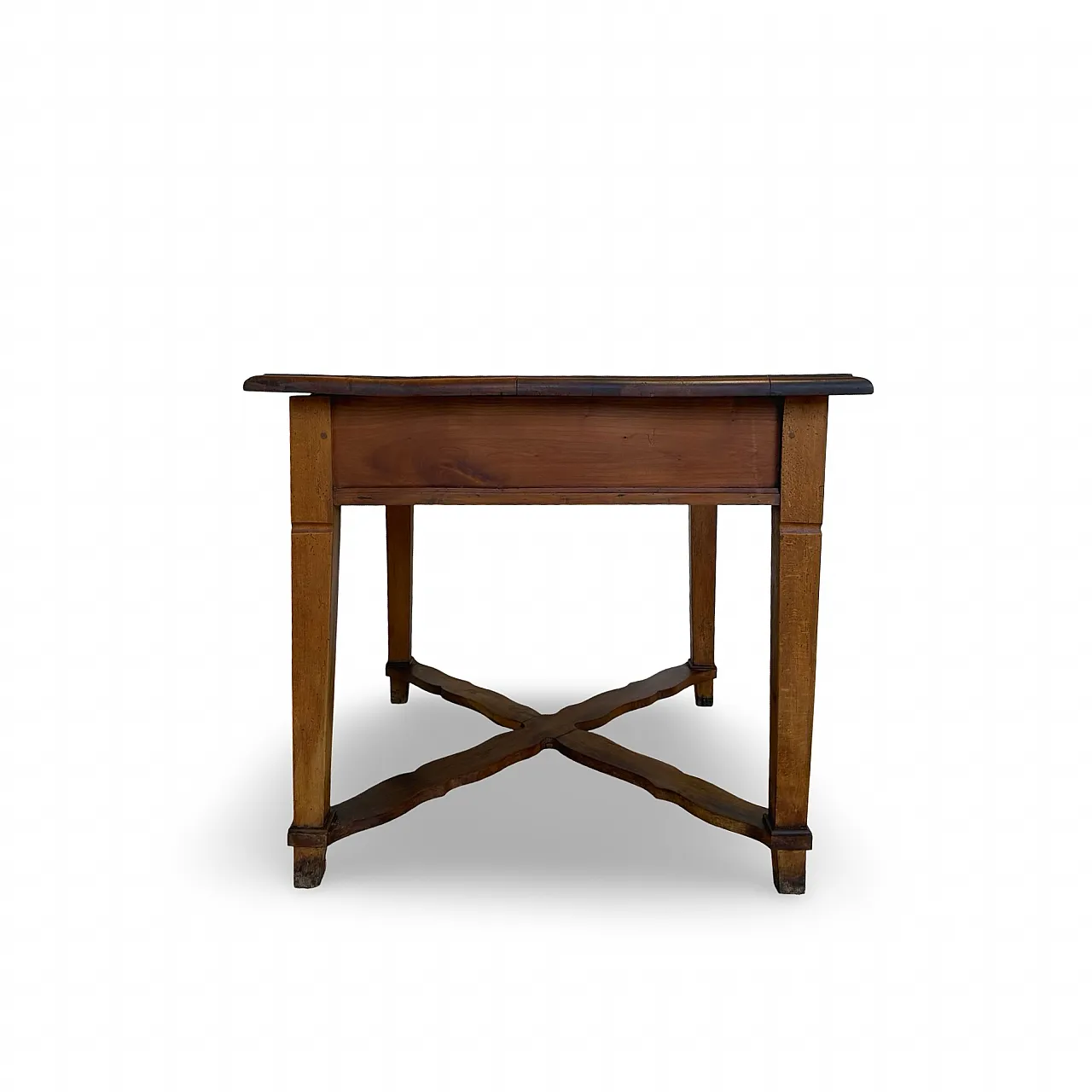 An Italian antique walnut table, 1900s 43