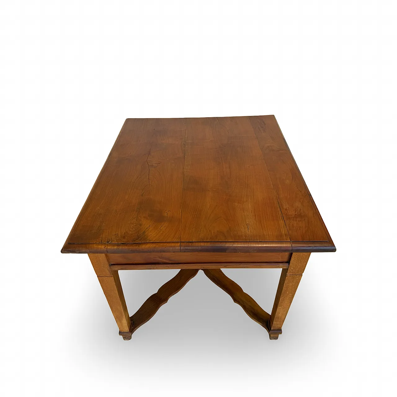An Italian antique walnut table, 1900s 45