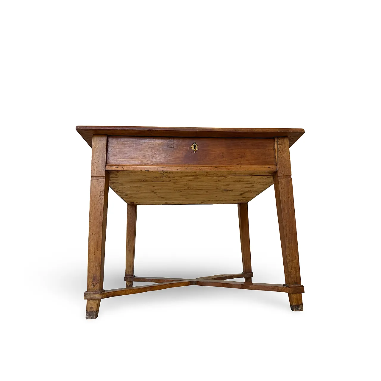 An Italian antique walnut table, 1900s 47