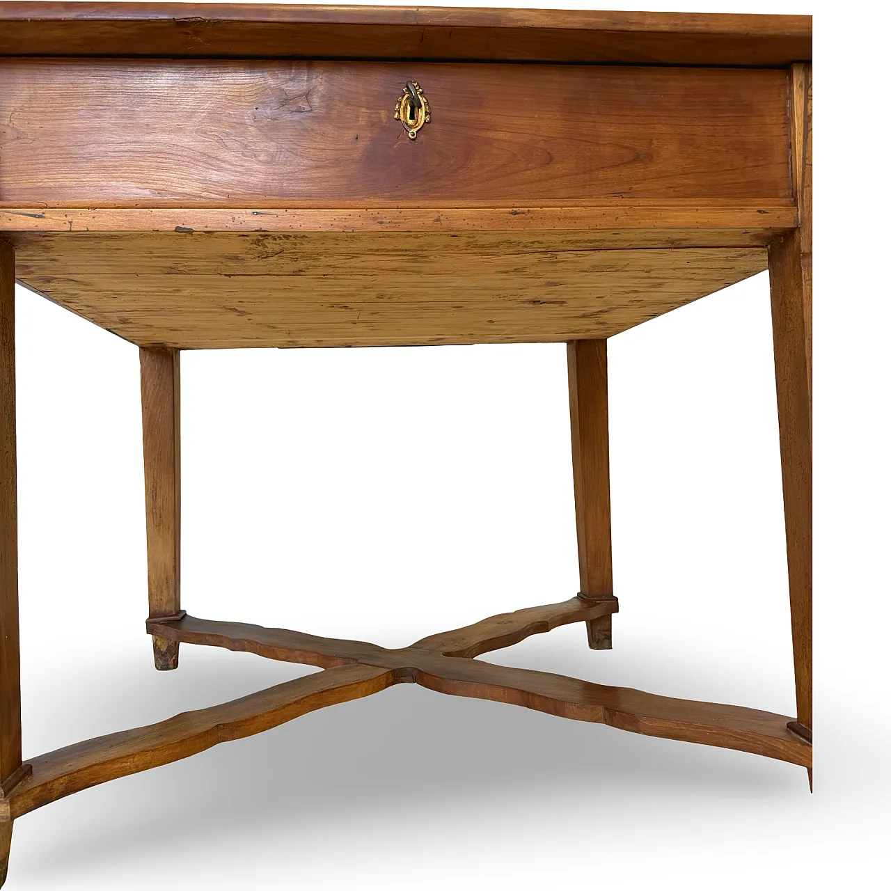 An Italian antique walnut table, 1900s 48