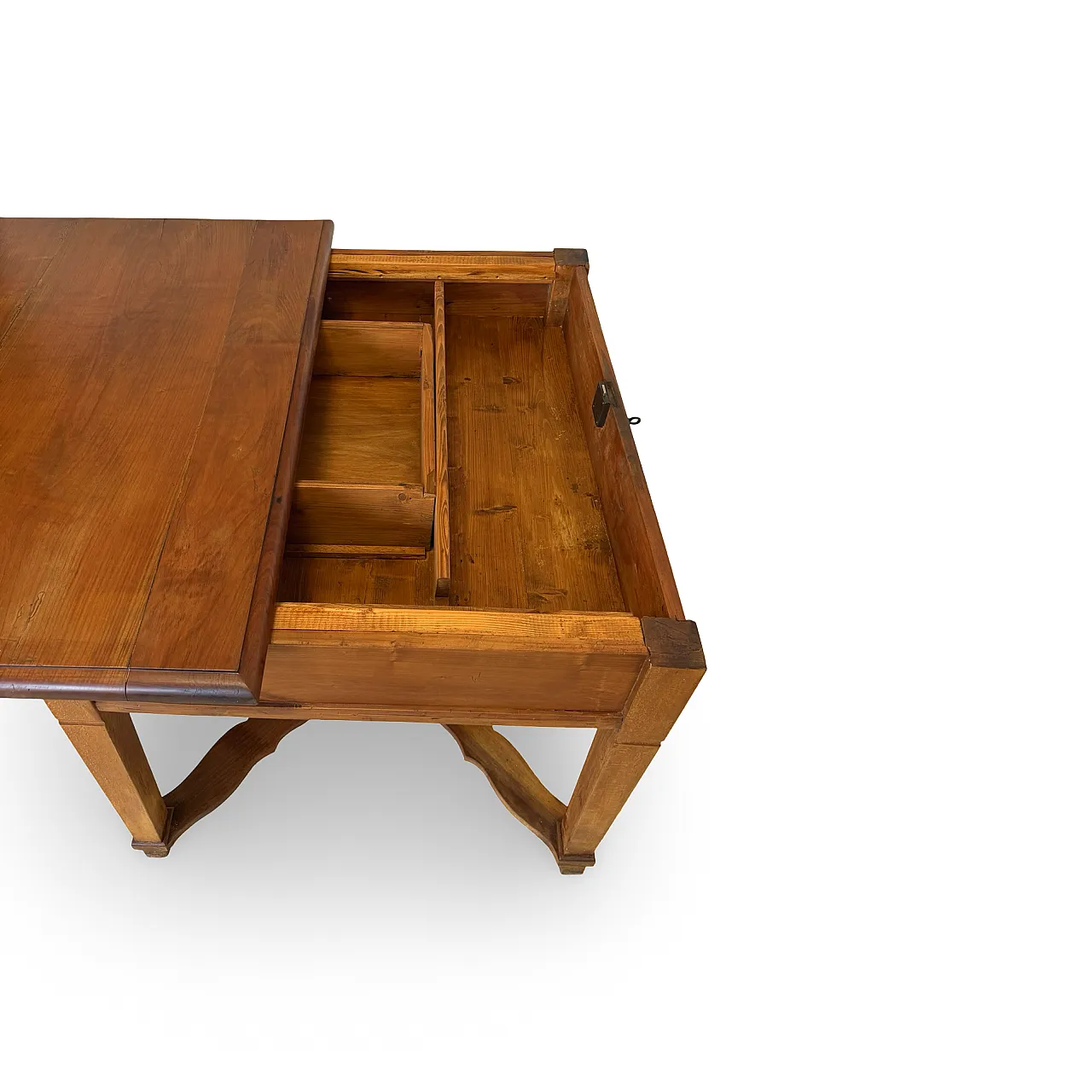 An Italian antique walnut table, 1900s 52