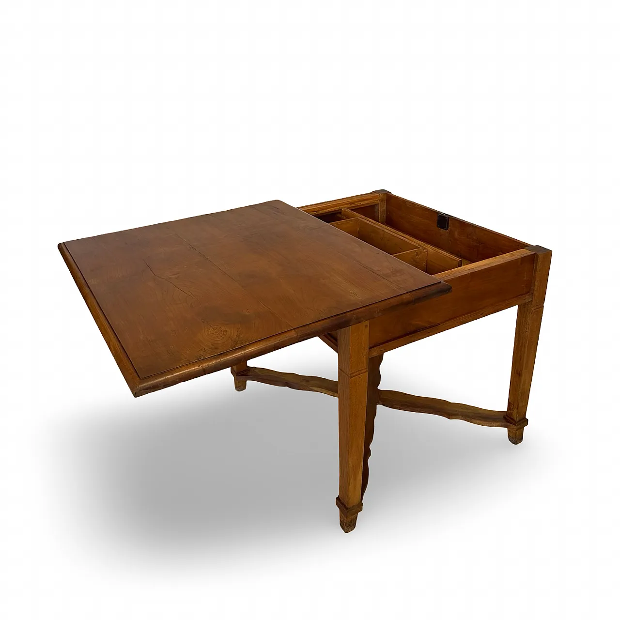 An Italian antique walnut table, 1900s 54