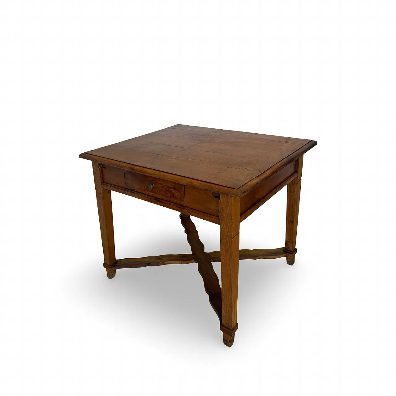 An Italian antique walnut table, 1900s 55
