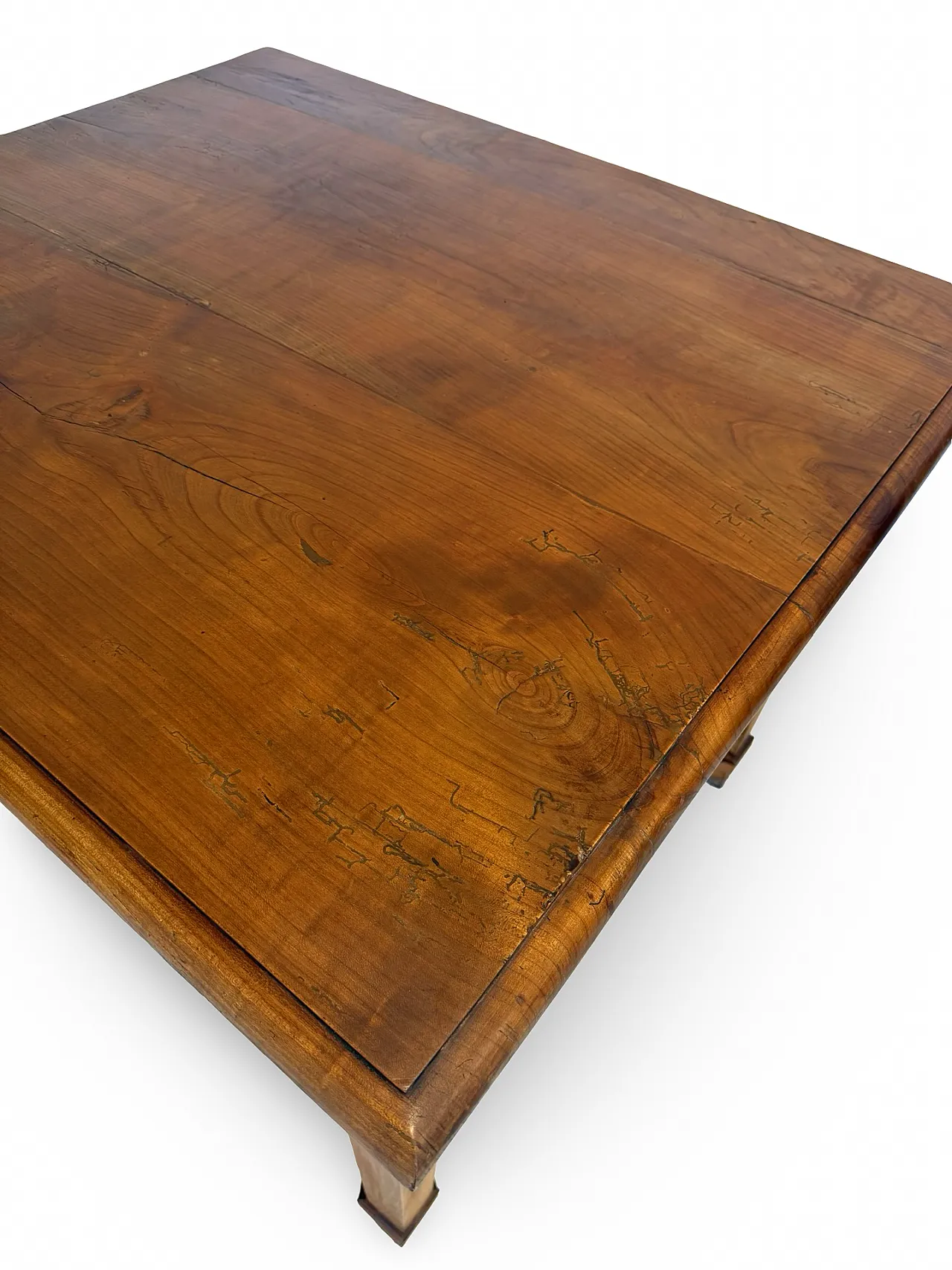 An Italian antique walnut table, 1900s 56