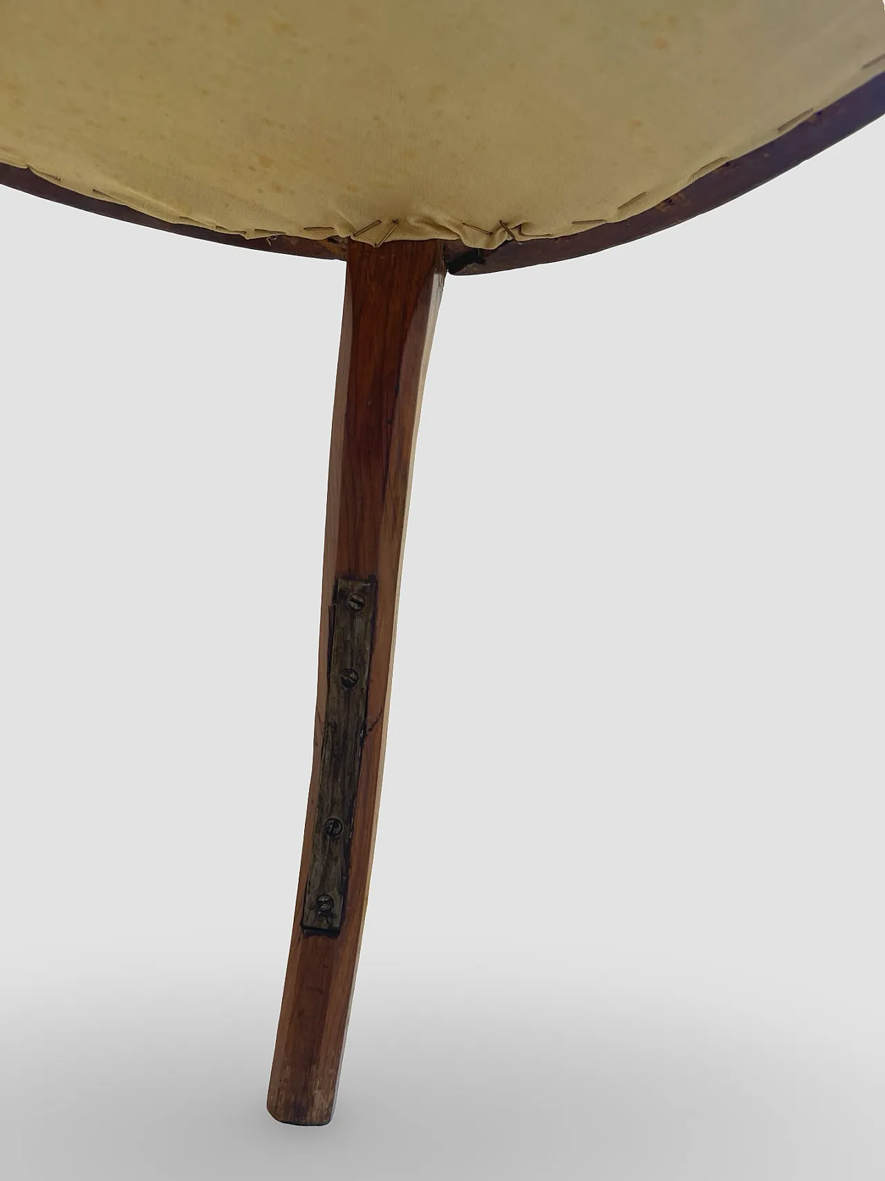 Antique Victorian era ballon back chairs and stool, mid 19th century. 28