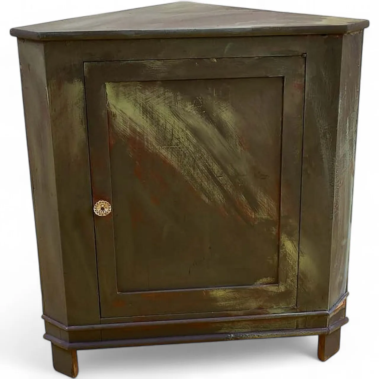 Wooden corner sideboard, 20th century 10