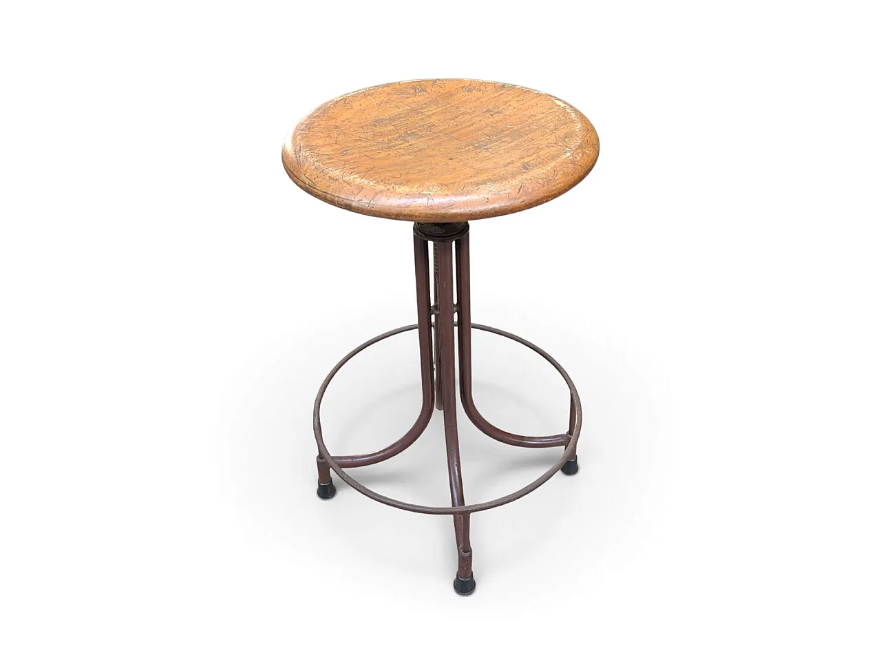 Italian industrial stool, 1930-1960 2