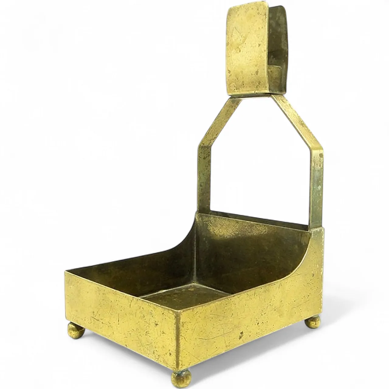 Brass Tabletop Ashtray Holder 10