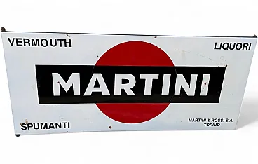 Vintage iron Martini sign, 1960s